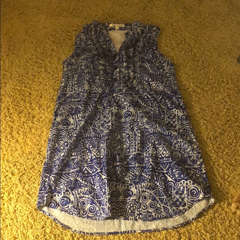 Joy Joy Small Women Blue Dress